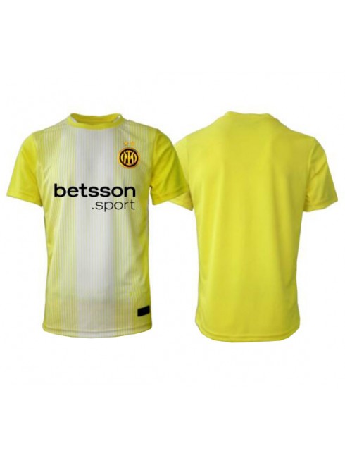 Inter Milan Målvakt Replika Borta Kläder 2025-26 Kortärmad Inter Milan Målvakt Replika Borta Kläder 2025-26 Kortärmad